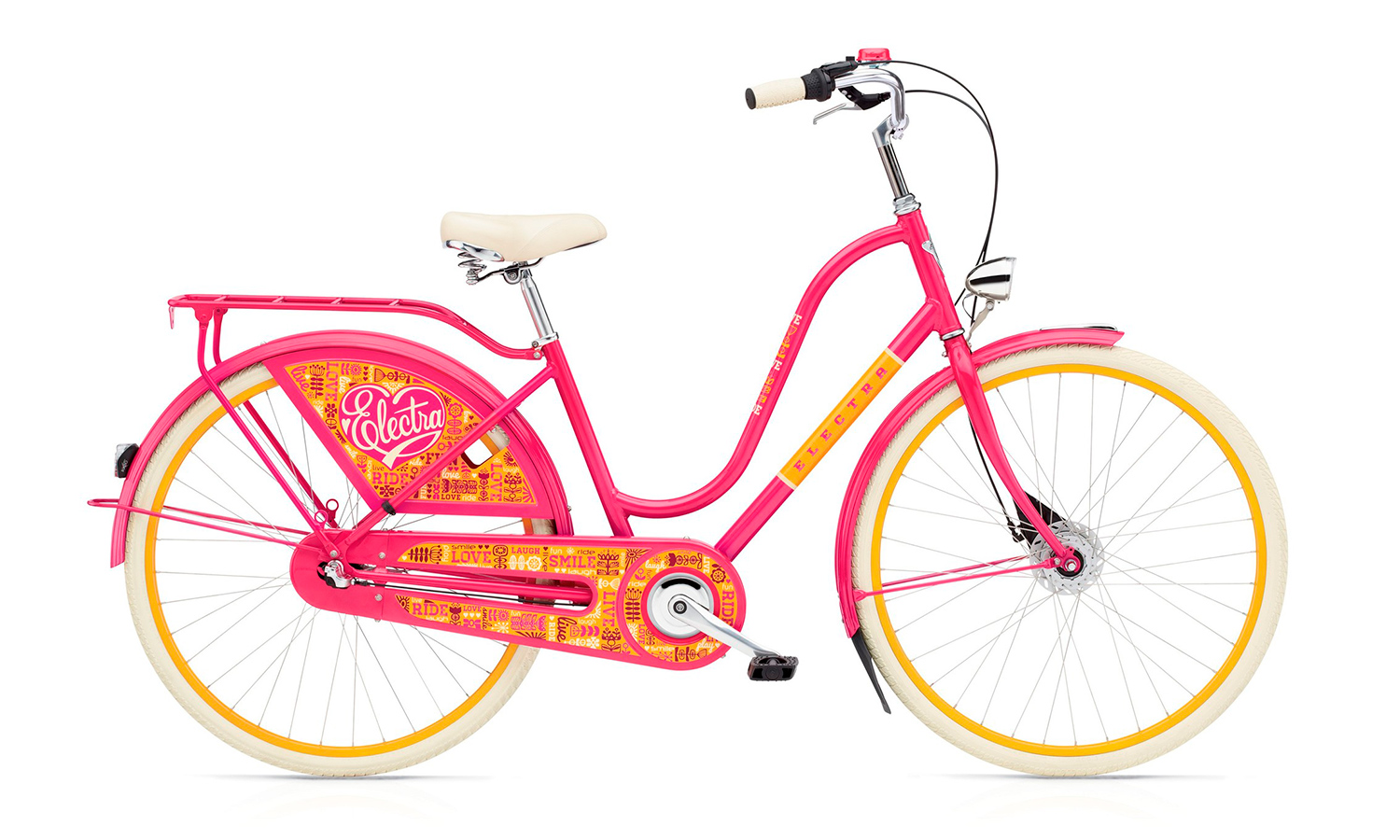 Фотография Велосипед 28" Electra Amsterdam Fashion 3i Joyride (2018) 2018 Розовый 